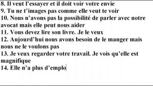 Французский по плейлистам. Урок 7.2. Практика