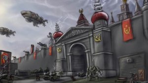 Red Alert 3 Soviet March metal cover