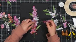 Flower of the Month Clematis Demo | Hannah Stone | Two Red Robins | Highlight Crafts