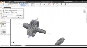 Проектирование цилиндрического зубчатого редуктора. Урок 4. Сборка зубчатого зацепления