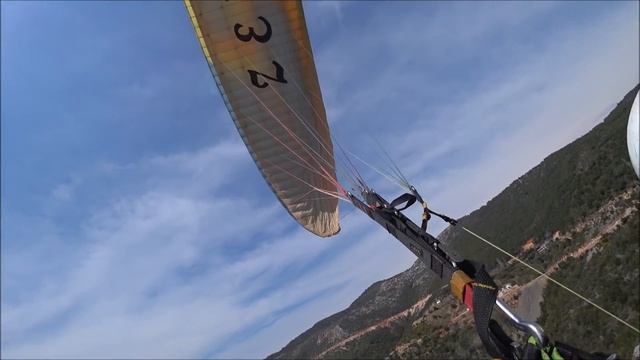 Турция: Экстрим в Аланье. На параплане над морем. 20 000 подписчиков. смотреть онлайн
