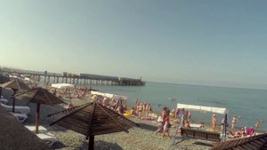АДЛЕР Центральный  Пляж Набережная. Отдых в Адлере!
