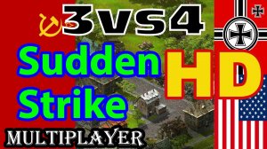 Sudden Strike Gold HD mod ? Multiplayer 3 vs 4