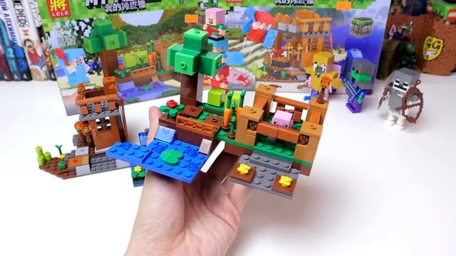ЛЕГО МАЙНКРАФТ ВОНЮЧКИ ПРОТИВ ROBLOX