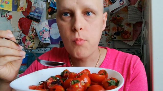 Мгновенный Салат из Помидоров. Улетная Закуска под Шашлык. Супер Бюджетный Вариант