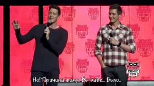 Джеймс и Оливер Фелпс на Комик Коне в Денвере, Колорадо, США. 2017 г.