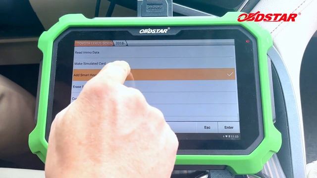 OBDStar Key Master DP Plus: 2018 TOYOTA CAMRY (8A-A9) READ IMMO DATA BY OBD смотреть онлайн