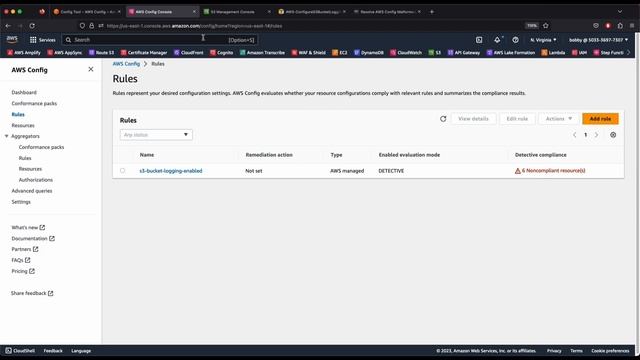 AWS config + systems  manager