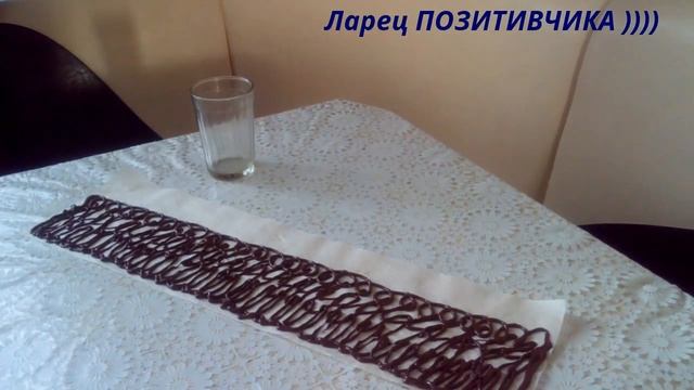 Украшения из шоколада (шоколадные кружева ) / Decorations made of chocolate (chocolate lace )