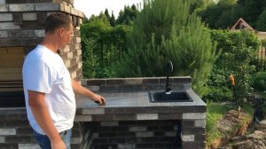 Красивый печной комплекс.