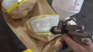 Без слів. Відновлення захисного покриття фар Пассат Б6