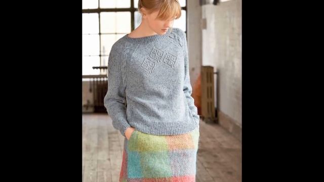 Вязание Женского Пуловера Спицами - модели - 2019 / Knit Women's Pullover Knitting Needles смотреть онлайн