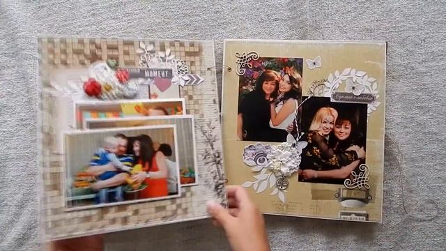 #130 scrapbooking album aefimenko.com (скрапбукинг альбом) смотреть онлайн