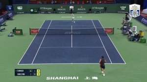 Jannik Sinner vs Ben Shelton Highlights | Rolex Shanghai Masters 2023