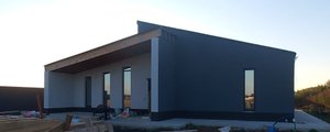 Строительство дома из газобетона площадью 230 кв.м. на УШП.