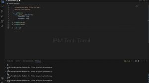 Operator Overloading using Python in Tamil | Python Tutorial for Beginners