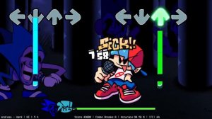 Соник екзе вернулся(mod friday night funkin)