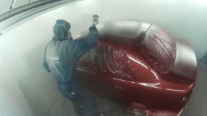 Полная покраска авто. Лак Mobihel HS 8888.