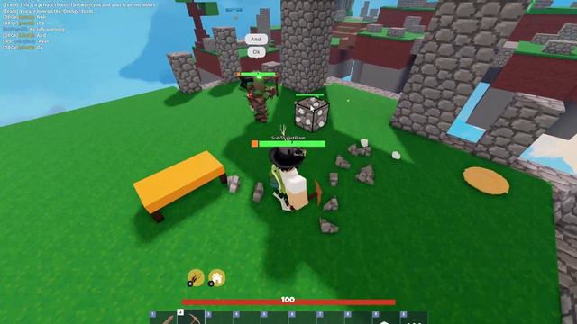 I *WRECKED* an IPS member using an FPS Unlocker... (Roblox Bedwars)