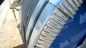 Как закрепить рулон железа?