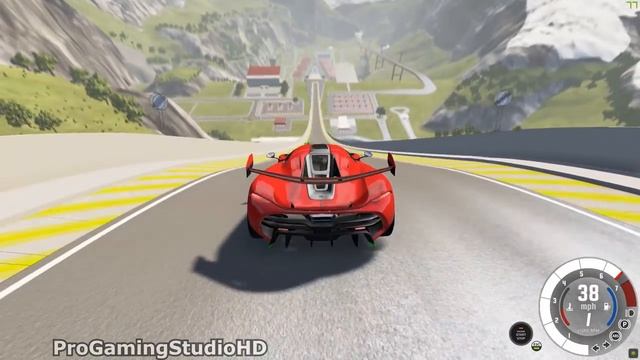 High Speed Jumps #23 - BeamNG Drive