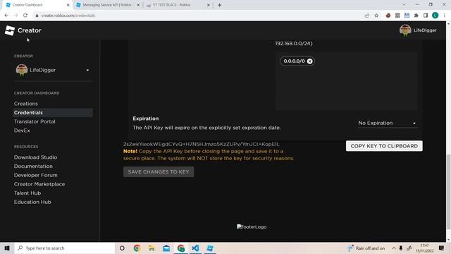 Roblox Open Cloud | How to use the Messaging Service API