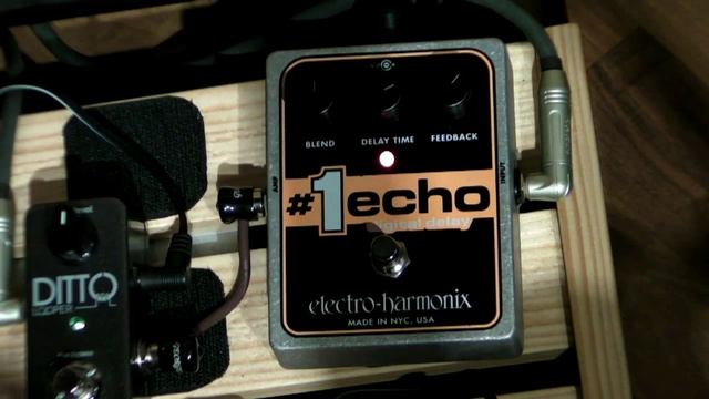 ELECTRO HARMONIX #1 ECHO ( EHX Vintage Delay ) смотреть онлайн