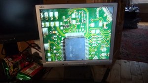 Микроскоп Andonstar ADSM201 HDMI - подключаем VGA  монитор.