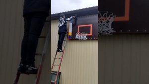 баскетбольный щит своими руками