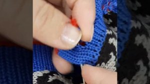 Выполняем петли для пуговиц на готовом изделии