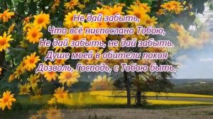 Господи, дай мне с душевным спокойствием встретить все...