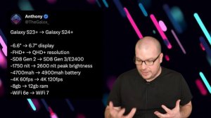 Galaxy S24 Plus vs Galaxy S23 Plus