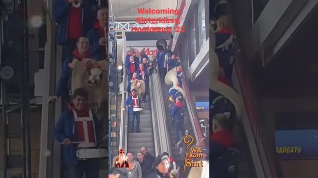 Music band welcoming Sinterklass @ Hoofddorp, Netherlands