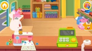 Baby Panda's Fashion Dress Up Game | Design & Learn How To Make Clothes | Babybus Game Video