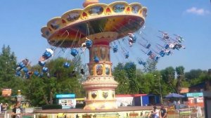 Аттракцион Флайн Карусель. Красноярск. 2016