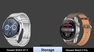 Huawei Watch GT 3 VS Huawei Watch 3 Pro