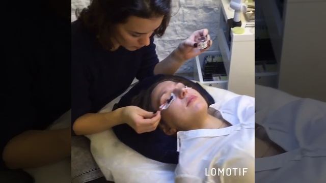 Окрашивание ресниц смотреть онлайн