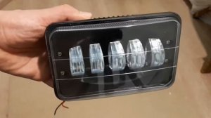 Обзор Противотуманные светодиодные Фары фонари led 6d с  aliexpress
