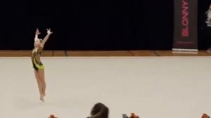 Мария Пасечная 2018 г. упражнения без предмета художественной гимнастике