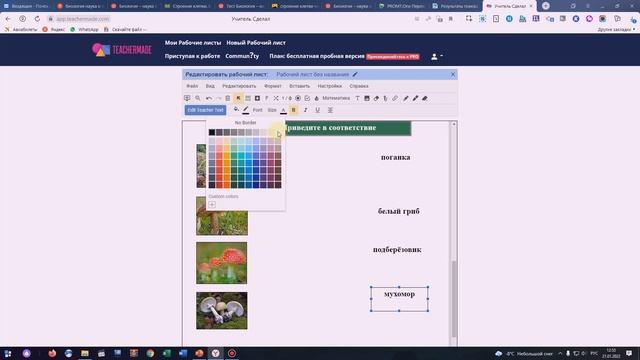 Как создать интерактивный рабочий лист в Teacher Made с нуля и как пользоваться обновлениями смотреть онлайн