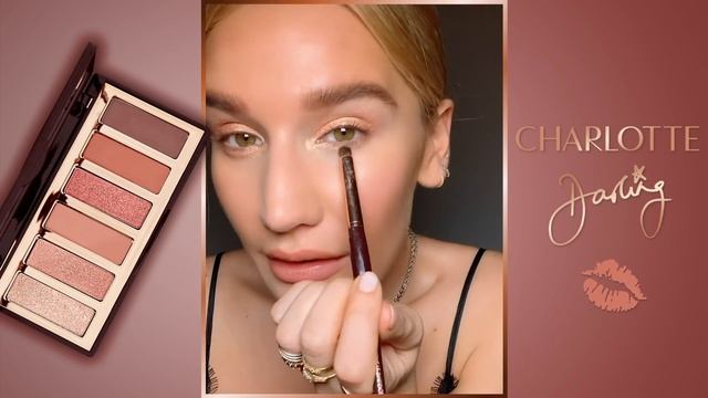 Easy Eyeshadow Tutorial for a Dreamy Day-To-Date Makeup Look | Charlotte Tilbury смотреть онлайн