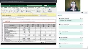 Вебинар 13. «Финансовое моделирование. Часть 3». Ведущая – Анастасия Романенко