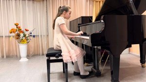 Карпенко Евдокия 9 лет, 3 класс. Фортепиано соло. С. Майкапар «В кузнице»