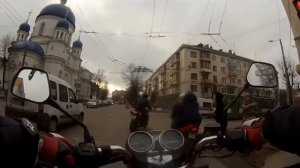 Покатушки Honda CB125 & Yamaha MT01 & Yamaha YZF600