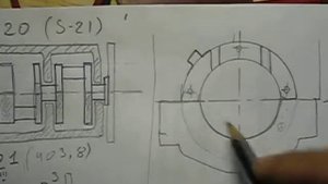 Износ полуколец блока цилиндров двигателя -способ ремонта в разных типах двигателей