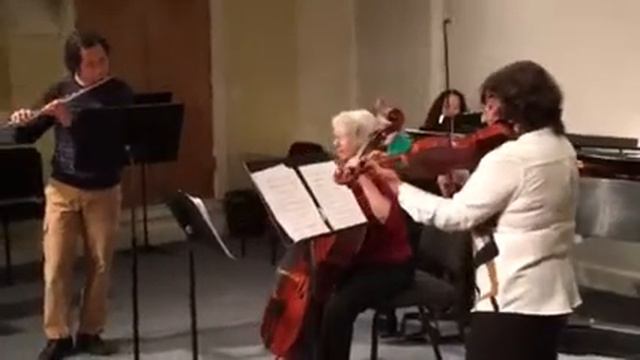 Dick Kattenburg Quartet for flute, violin, cello and piano смотреть онлайн