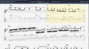 Michael Jackson (feat. Slash) - GIVE IN TO ME - 1st & 2nd Guitar Solo Tutorial (Tab + Sheet Music)