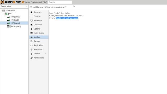 Setup VNC Client Access On Proxmox