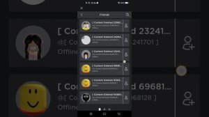 Roblox what was that content deleted accounts?