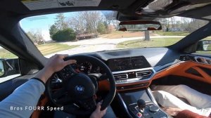2022 BMW M4 Competition xDrive | POV Mountain Road Test Drive (Exhaust Audio)
